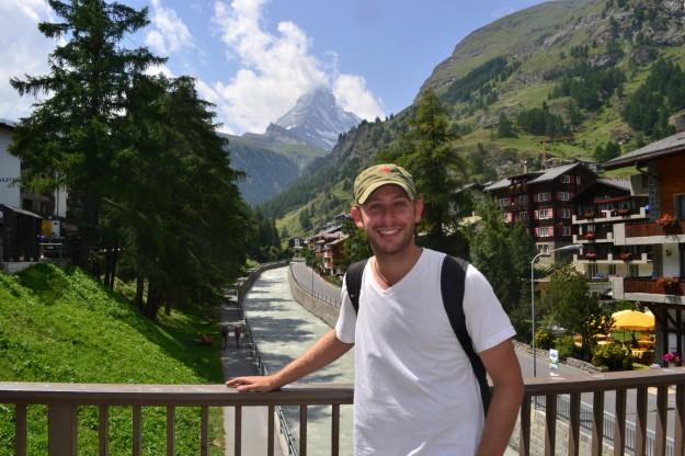 En Zermatt, con el Matterhorn de fondo