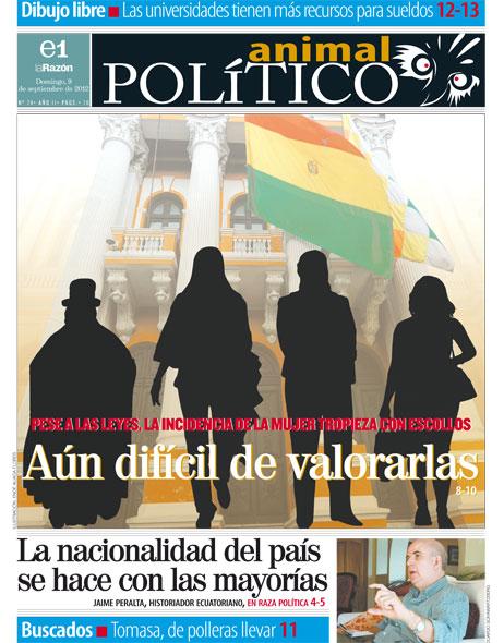 Luces y sombras de la presencia política de la mujer en Bolivia