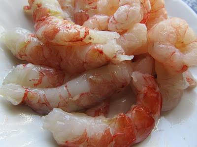 Corona de pisto y gambas