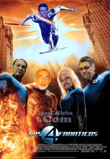 Humor: Los 4 Fanáticos y El Blue Surfer