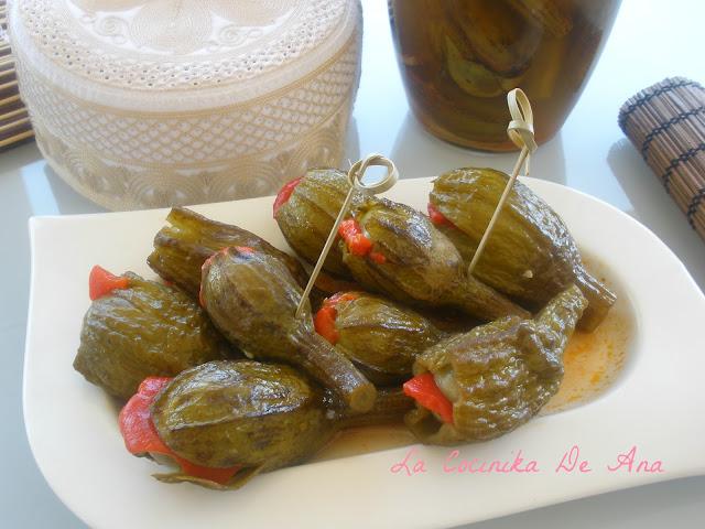 Berenjenas en vinagre