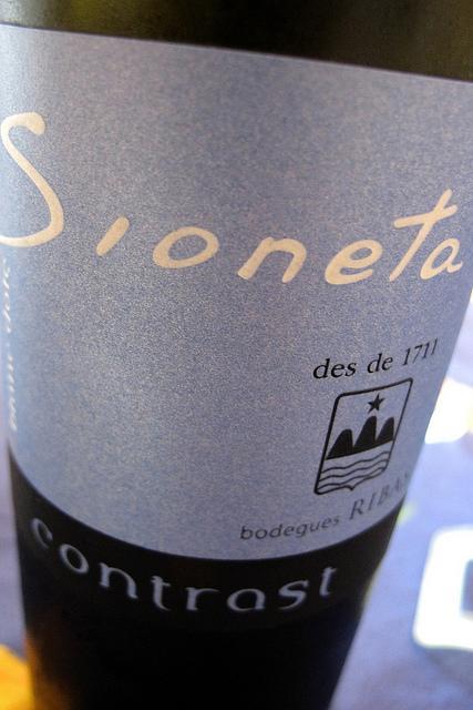 Sioneta contrast 2009, VT Mallorca Bodegas Ribas