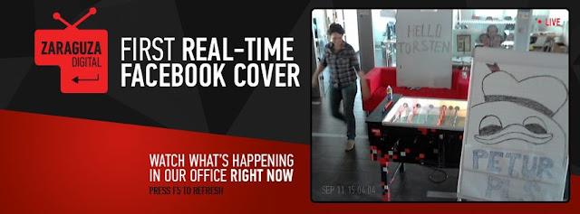 Foto portada de Facebook en tiempo real