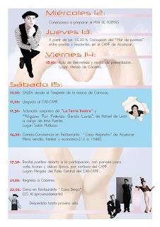 Mañana comienza el Encuentro poético en el CAMF de Alcuéscar, Cáceres