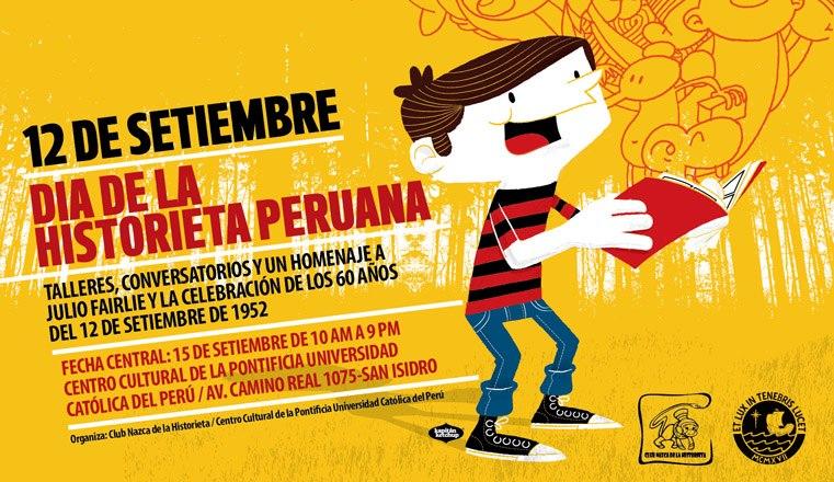 este 12 de setiembre día de la historieta peruana