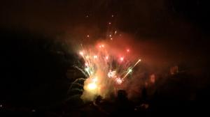 Fiestas del Avellano en Pola de Allande: Fuegos artificiales