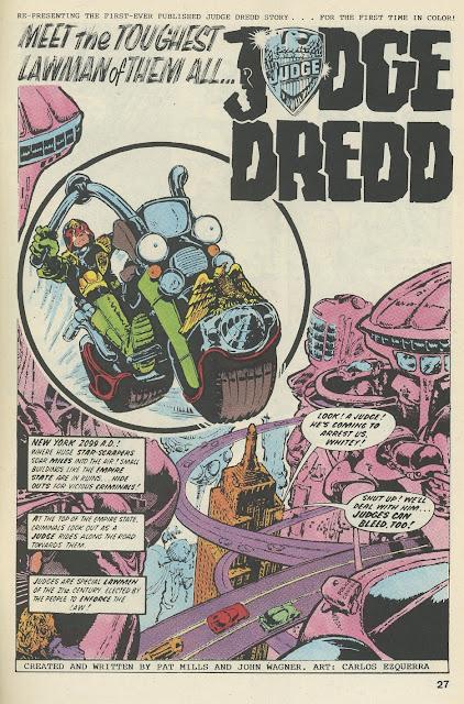 2000 AD llega al numero 1800 de la mano con Dredd