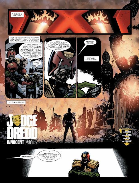 2000 AD llega al numero 1800 de la mano con Dredd