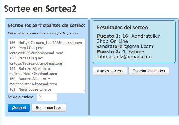 Ganadoras del sorteo LikeToSurf! // LikeToSurf winners contest!