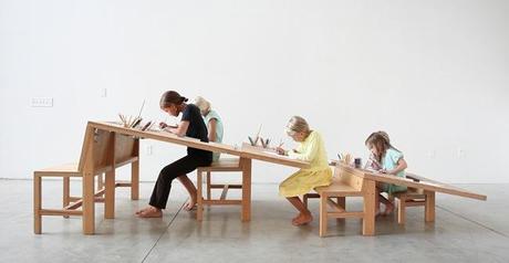 Grow Table, mesa de arte para todas las edades