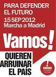 Como ya es hora del rescate ciudadano, el 15-S nos manifestaremos en Madrid.