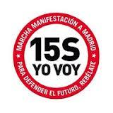 Como ya es hora del rescate ciudadano, el 15-S nos manifestaremos en Madrid.