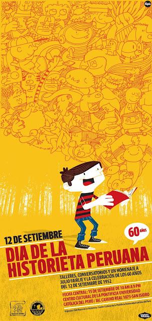 Programación del Día de la Historieta Peruana, sábado 15 de setiembre