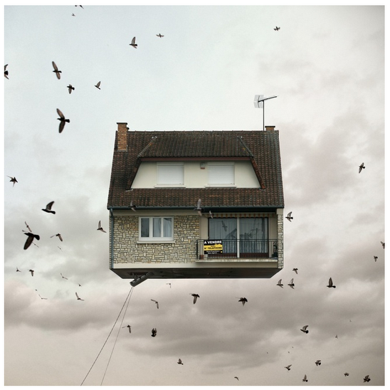 Laurent Chehere y las casas voladoras