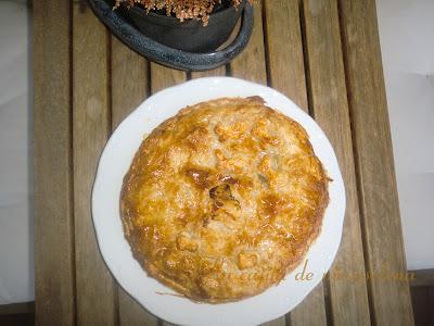 Empanada de ricota, lomo y pimientos