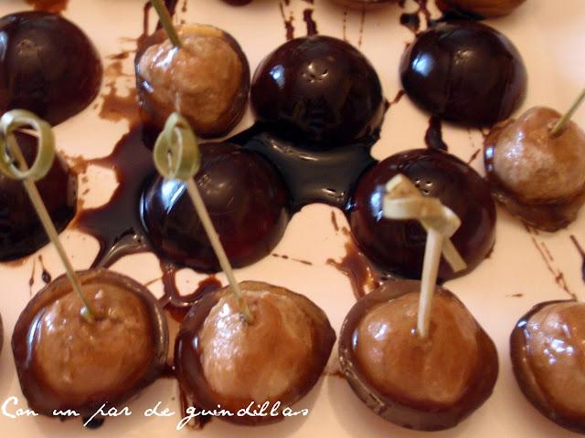 Bombones de foie