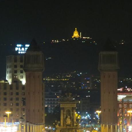 Noche en Montjuic