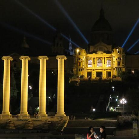 Noche en Montjuic