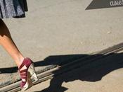 burgundy street style collage