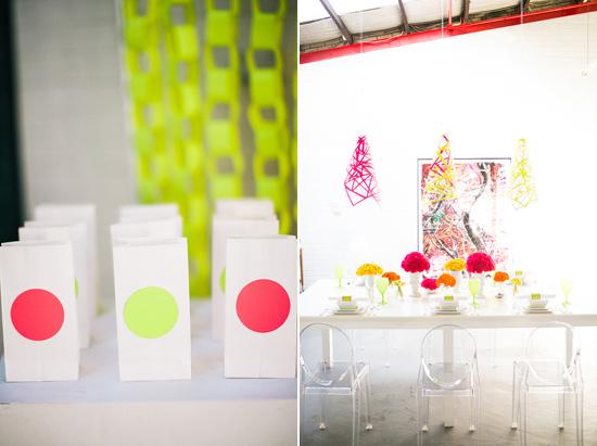 Bodas de hoy... ¡Viva el neón!