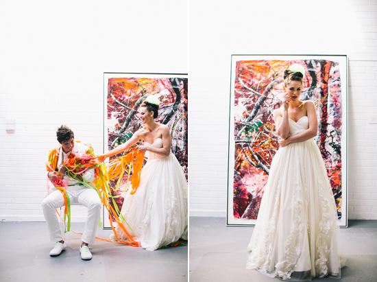 Bodas de hoy... ¡Viva el neón!