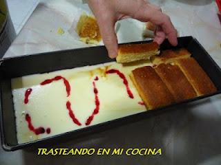 Pastel de queso en cinco minutos