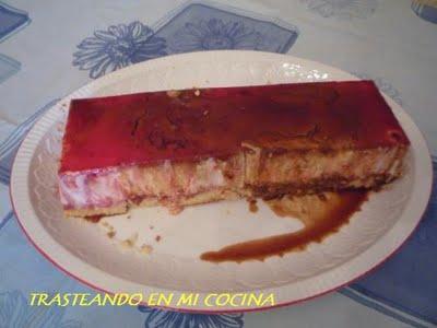 Pastel de queso en cinco minutos