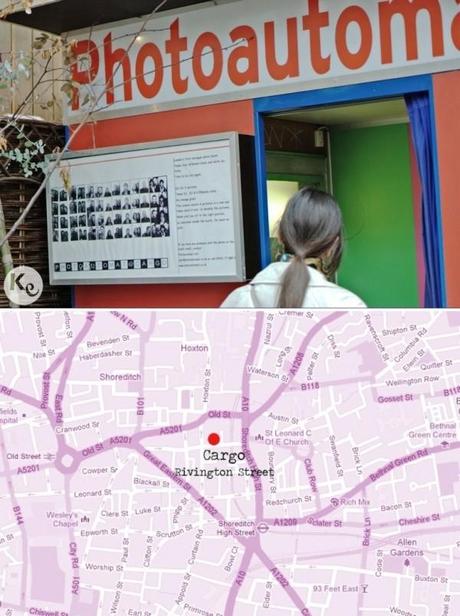 Vintage photo booth. Photoautomat-Cargo-London