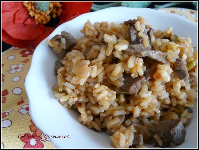 Arroz con Chichi ( carne )