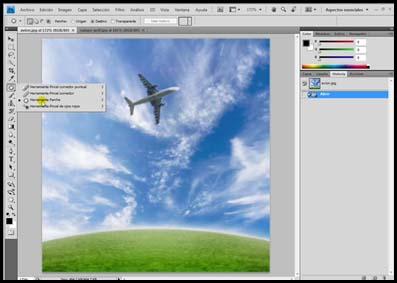 como usar parche photoshop Parche Photoshop
