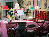 Coca Cola mesa felicidad