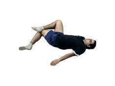 Ejercicio de estiramiento lumbar