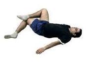 Ejercicio estiramiento lumbar