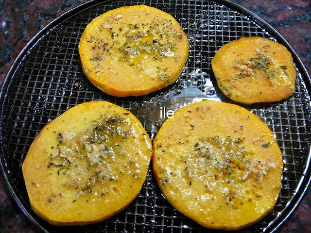 Calabaza horneada