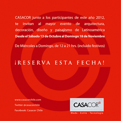 CasaCor Chile 2012