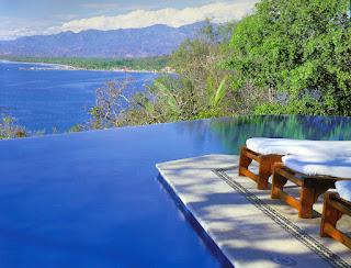 Casas en la costa: paisaje y mar