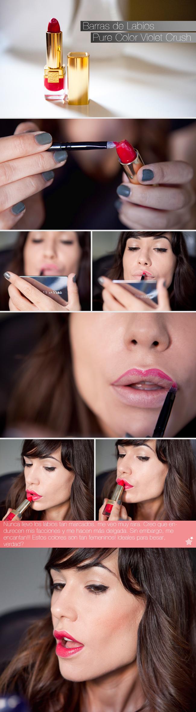 make up tutorial: violet underground