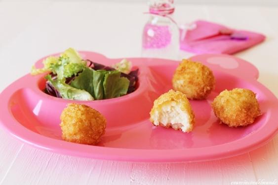 Croquetas de pollo y queso ¡que rico mama!