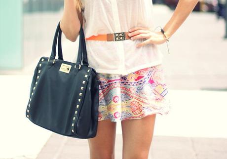 Scarf skirt