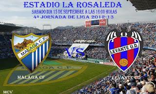 MALAGA CF  vs  LEVANTE UD
