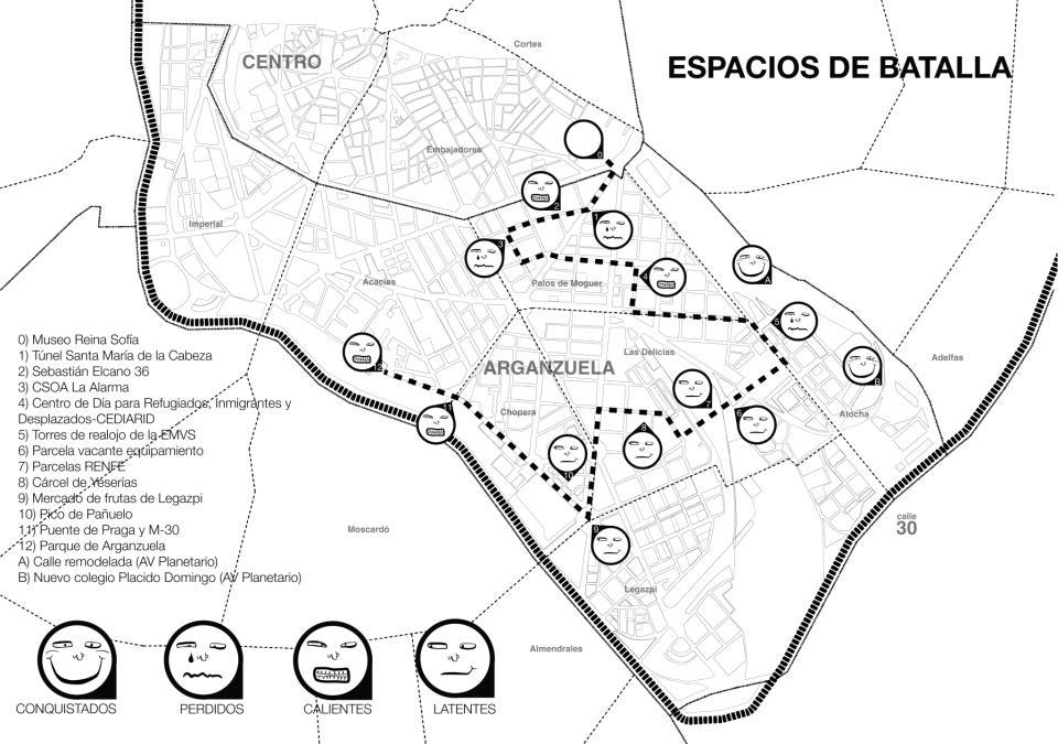 Espacios de batalla. Un recorrido crítico por Arganzuela