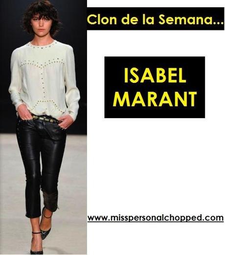 CLON: Camisa de ISABEL MARANT por ZARA!