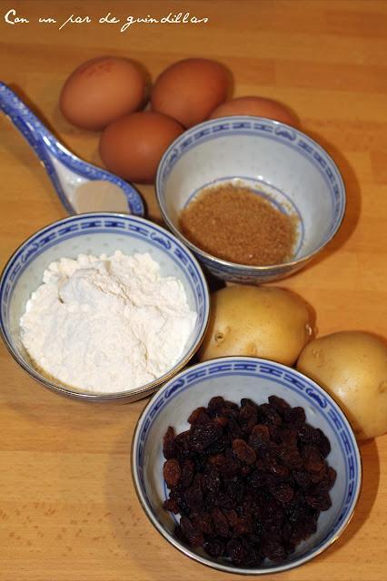 Pan de patatas y pasas