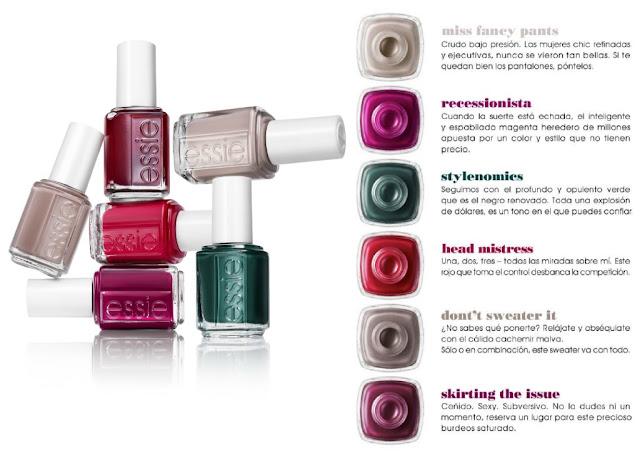 Essie en MBFW y en NYFW + Novedad Stylenomics