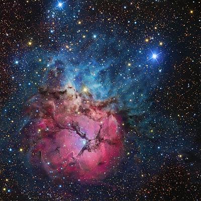 M20, la nebulosa Trífida