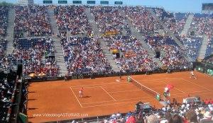 Copa Davis Gijon 2012 España USA: Ferrer vence a Querry