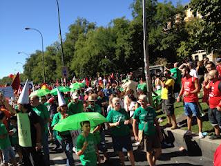 MADRID: Más de medio millón en la 'Gran Marcha' contra los recortes del Gobierno de Rajoy