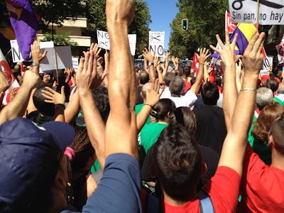 MADRID: Más de medio millón en la 'Gran Marcha' contra los recortes del Gobierno de Rajoy