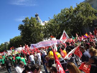 MADRID: Más de medio millón en la 'Gran Marcha' contra los recortes del Gobierno de Rajoy