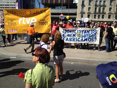 MADRID: Más de medio millón en la 'Gran Marcha' contra los recortes del Gobierno de Rajoy
